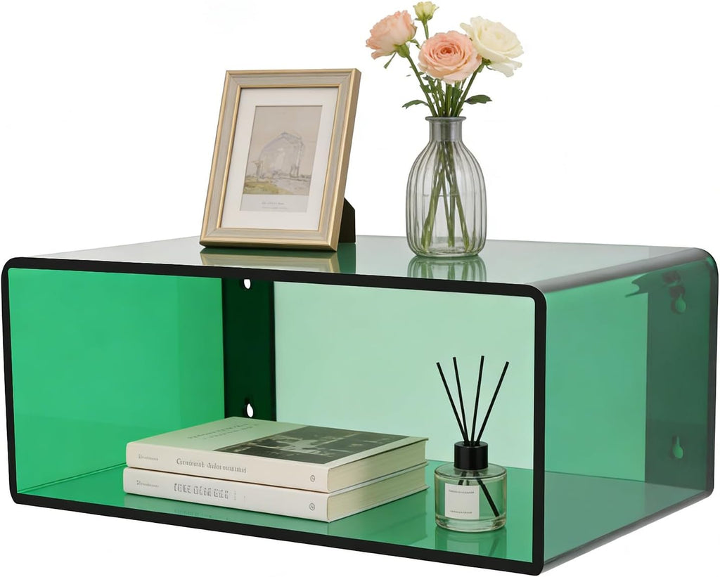 Modern Acrylic Floating Bedside Nightstand